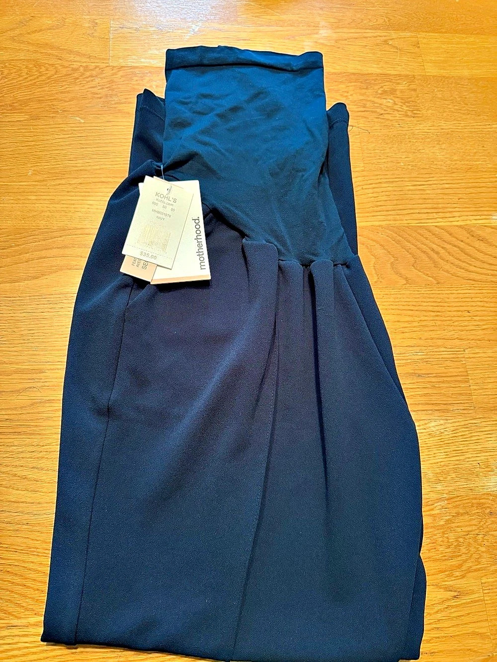 motherhood Maxi Dress Blue Medium NWT